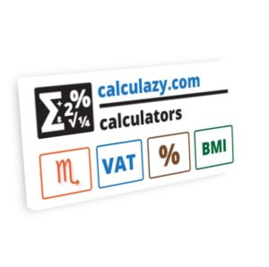 Online calculators - calculazy.com